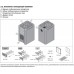 Дровяная печь для бани Harvia 16 Black