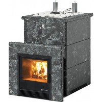 Печь для бани ИзиСтим Анапа К в кожухе из пироксенита с открытым верхом сталь AISI 430 Печь для бани ИзиСтим Анапа К в кожухе из пироксенита с открытым верхом сталь AISI 430