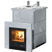 Печь для бани ИзиСтим Анапа К в кожухе из талькохлорита с открытым верхом сталь AISI 430 Печь для бани ИзиСтим Анапа К в кожухе из талькохлорита с открытым верхом сталь AISI 430