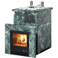 Печь для бани ИзиСтим Анапа К в кожухе из змеевика с открытым верхом сталь AISI 430