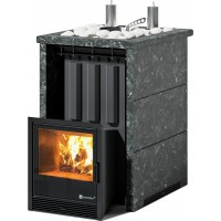 Печь для бани ИзиСтим Анапа К в трехстороннем кожухе из пироксенита с открытым верхом сталь AISI 430 Печь для бани ИзиСтим Анапа К в трехстороннем кожухе из пироксенита с открытым верхом сталь AISI 430