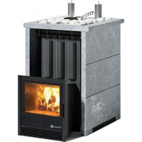 Печь для бани ИзиСтим Анапа К в трехстороннем кожухе из талькохлорита с открытым верхом сталь AISI 430 Печь для бани ИзиСтим Анапа К в трехстороннем кожухе из талькохлорита с открытым верхом сталь AISI 430