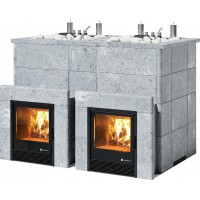 Печь для бани ИзиСтим Домна 90 К Твин Талькохлорит, AISI 430