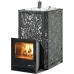 Дровяная печь для бани ИзиСтим Ялта 35 2025, сталь AISI 430