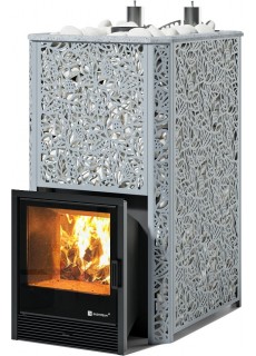 Дровяная печь для бани ИзиСтим Ялта 50 К 2025, сталь AISI 321