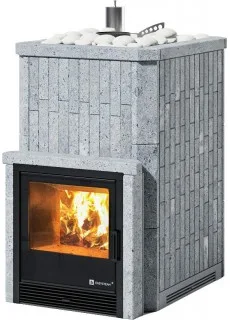 Печь для бани ИзиСтим Южная 16 с топкой из парной, Талькохлорит, AISI 430