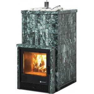 Печь для бани ИзиСтим Южная 22 с топкой из парной, Змеевик, AISI 430
