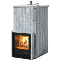 Печь для бани ИзиСтим Южная 35 с топкой из парной, Талькохлорит, AISI 430
