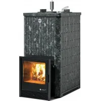 Печь для бани ИзиСтим Южная 35 с закрытым верхом, Пироксенит, AISI 430