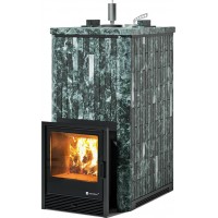 Печь для бани ИзиСтим Южная 35 с закрытым верхом, Змеевик, AISI 430