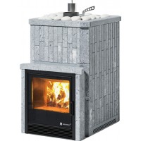 Печь для бани ИзиСтим Южная 9 с топкой из парной, Талькохлорит, AISI 430
