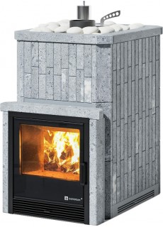 Печь для бани ИзиСтим Южная 9 с топкой из парной, Талькохлорит, AISI 430