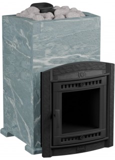 Печь для бани Прометалл Атмосфера XL в облицовке