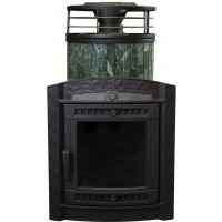 Печь для бани Прометалл Атмосфера L Ламели+Сетка с тоннелем Печь для бани Прометалл Атмосфера L Ламели+Сетка с тоннелем