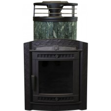 Печь для бани Прометалл Атмосфера L Ламели+Сетка с тоннелем