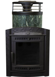 Печь для бани Прометалл Атмосфера L Ламели+Сетка с тоннелем