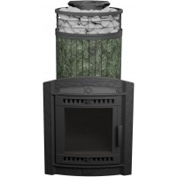 Печь для бани Прометалл Атмосфера XL Ламели+Сетка с тоннелем Печь для бани Прометалл Атмосфера XL Ламели+Сетка с тоннелем