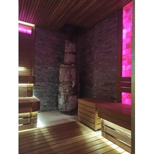 Печь для бани Прометалл Атмосфера XXL сетка нержавейка