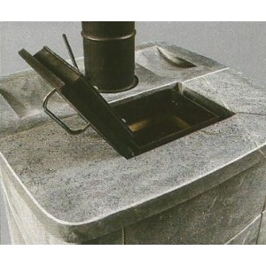 Банная печь "Smoky Steam" (Пар с Дымом) топочная часть в парной