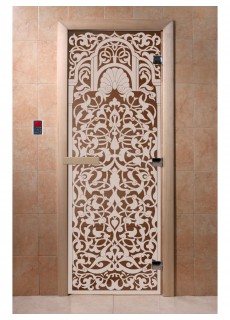 Дверь для саун DoorWood "Флоренция бронза"