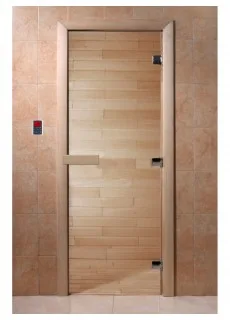 Дверь для саун DoorWood "Прозрачная"