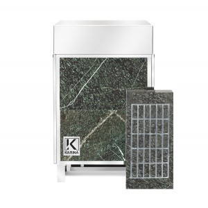 Электрическая печь Karina Elite 18 кВт в облицовке серпентинит