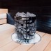 Электрическая печь Harvia Cilindro PC90XE Black Steel