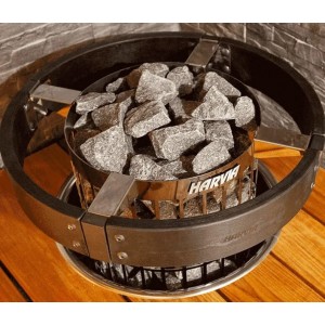 Электрическая печь Harvia Cilindro PC90 Black Steel