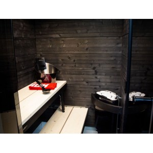 Электрическая печь Harvia Delta D36E Black Steel