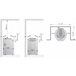 Электрическая печь Harvia Forte AF6 Steel