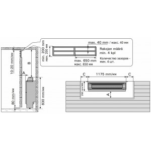 Электрическая печь Harvia Hidden Heater HH12