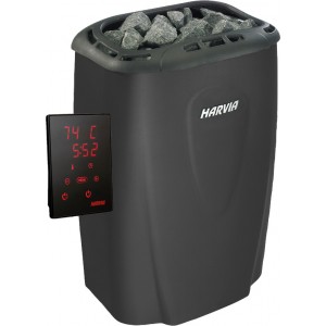 Электрическая печь Harvia Moderna V80XE Black