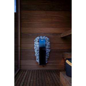 Электрическая печь Harvia Spirit SP90XW Black, камни в комплекте