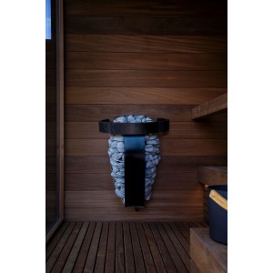 Электрическая печь Harvia Spirit SP90XW Black, камни в комплекте