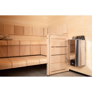 Электрическая печь Harvia Wall Combi SW90S Steel