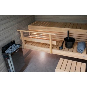 Электрическая печь Harvia Wall SW80 Black Steel