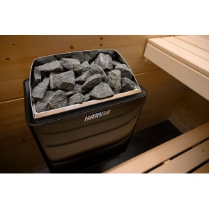 Электрическая печь Harvia Trendi KIP80E Black Steel