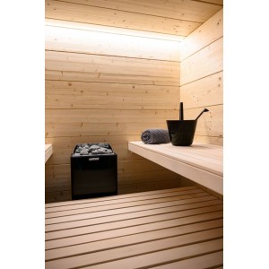 Электрическая печь Harvia Trendi KIP80E Black Steel