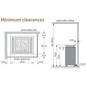Электрическая печь EOS Cubo Avangarde 9, 10, 10.5, 12 кВт