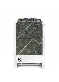 Электрическая печь Karina Tetra в камне серпентинит 8 кВт 380В