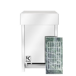 Электрическая печь Karina Eco 6 кВт в облицовке змеевик