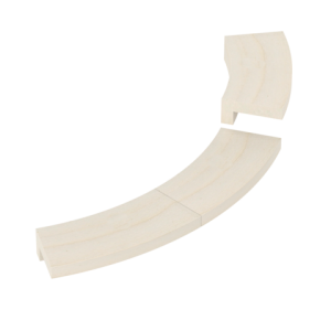 Монтажный фланец SAWO TH-COLLAR-W6-CNR-A для печи TOWER TH6 (осина)