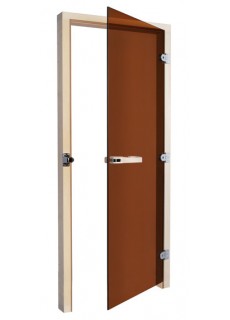 Дверь SAWO 730-3SGA-R 7/19 (бронза, правая, без порога)