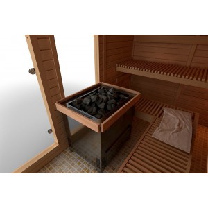 Электрическая печь SAWO TAURUS TAU-240NS-V12-G-P (24 кВт, выносной пульт)