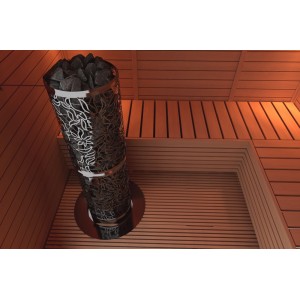 Электрическая печь SAWO DRAGONFIRE Heater King DRFT12-240NS-P (24 кВт, выносной пульт, нержавейка)