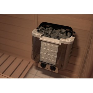 Электрическая печь SAWO CUMULUS CML-45NB-P (4,5 кВт, встроенный пульт, облицовка – талькохлорит)