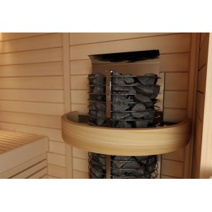 Электрическая печь SAWO TOWER TH6-105NS-P (10,5 кВт, выносной пульт, нержавейка, круглая)