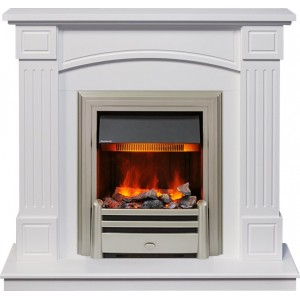 Каминокомплект Dimplex Boston - Белый (Высота 925см) с очагом Chesford