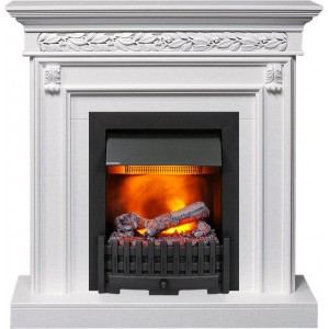 Каминокомплект Dimplex Valletta - Белый (Ширина 1040 мм) с очагом Danville Black FB2