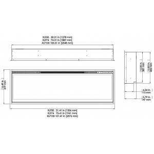 Очаг Dimplex Ignite XLF50